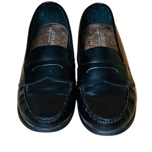 Eastland Classic II Black Leather Penny Loafers Shoes Style 3291 Size 12M